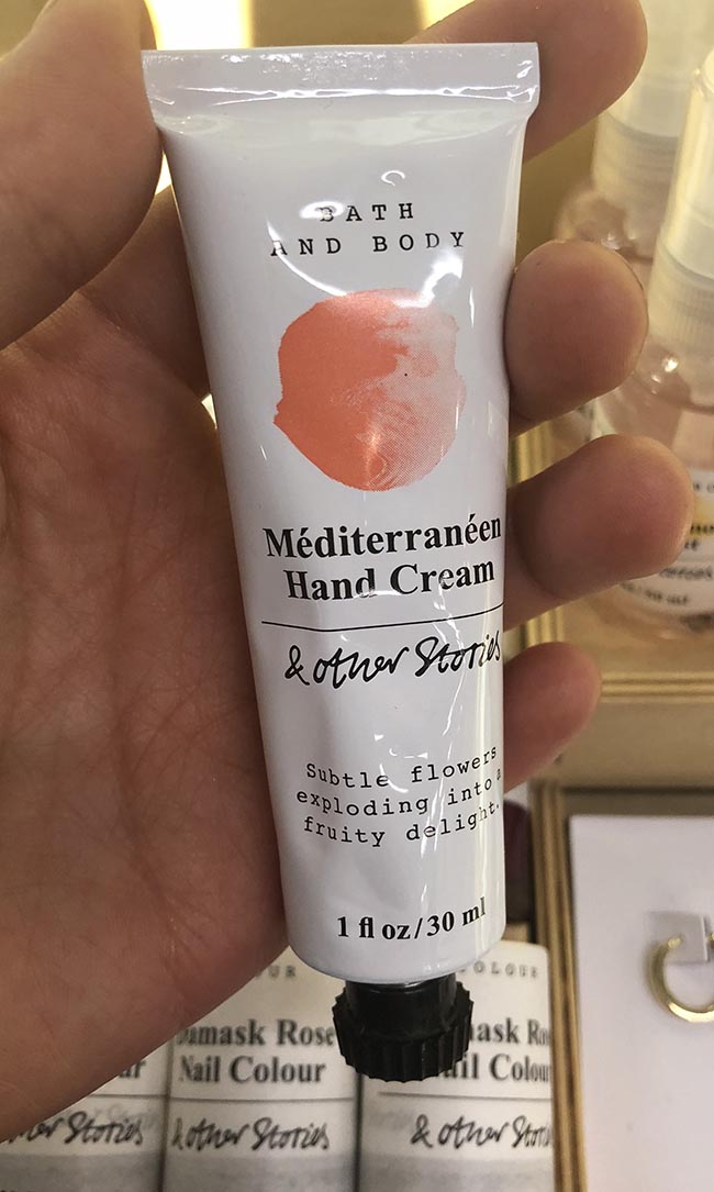 앤 아더 스토리즈 핸드크림 30ml [5종 택1] / & OTHER STORIES Hand Cream 30ml : 파리앙쥬