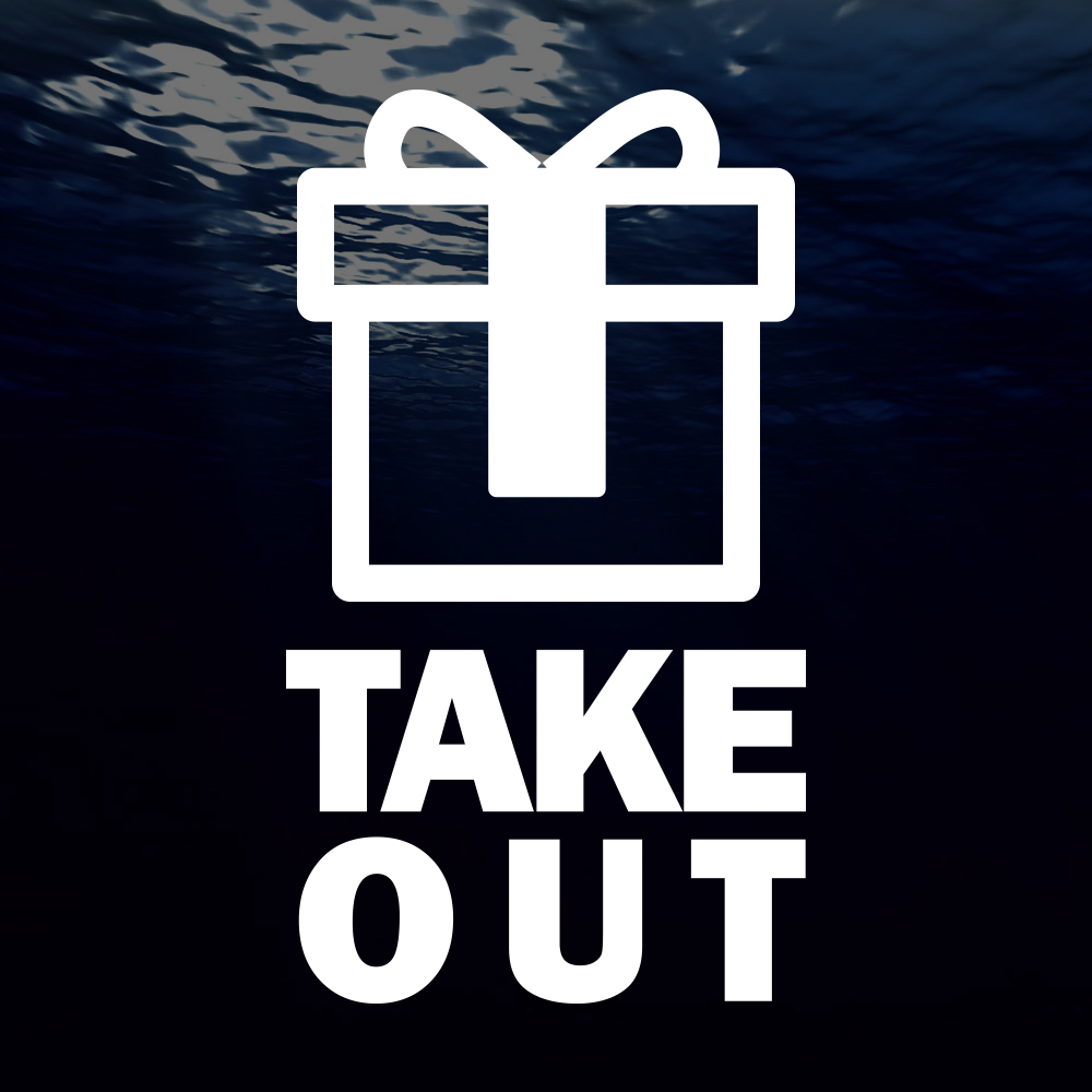 테이크아웃 스티커_002. TAKEOUT 스티커.매장 스티커 : 스티커비치
