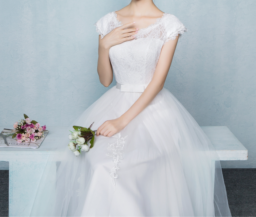 특가) 셀프웨딩드레스 미니드레스 피로연 빈티지레이스 : dressholic