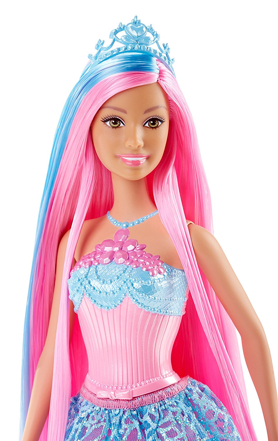 바비 인형 롱헤어공주 블루 - Barbie Endless Hair Kingdom Princess Doll, Blue : GoBabyUSA