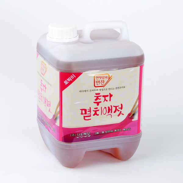 신안,추자멸치액젓-(4.8kg) 천일염, 토굴숙성 순수100%원액 국내산 : 씨위드마켓
