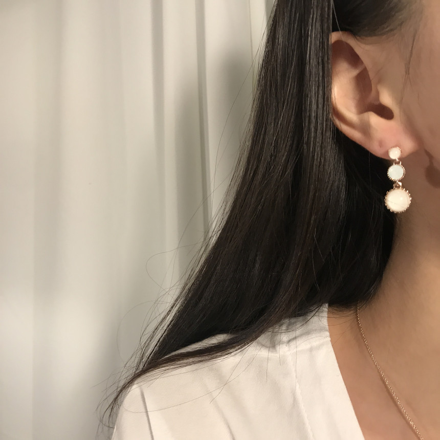 <b><p>Silver fing Moth-Daught Lo heart jewelry</p></b><b><p>ウンチム 螺鈿 澄ん ハート 宝石 アンティーク ドロップ イヤリング 個人 コレクション</p></b><br /><br /><p align='center'>