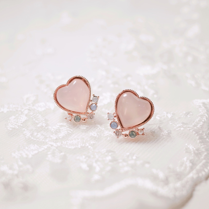 <b><p>Silver fing Moth-Daught Lo heart jewelry</p></b><b><p>ウンチム 螺鈿 澄ん ハート 宝石 アンティーク ドロップ イヤリング 個人 コレクション</p></b><br /><br /><p align='center'>