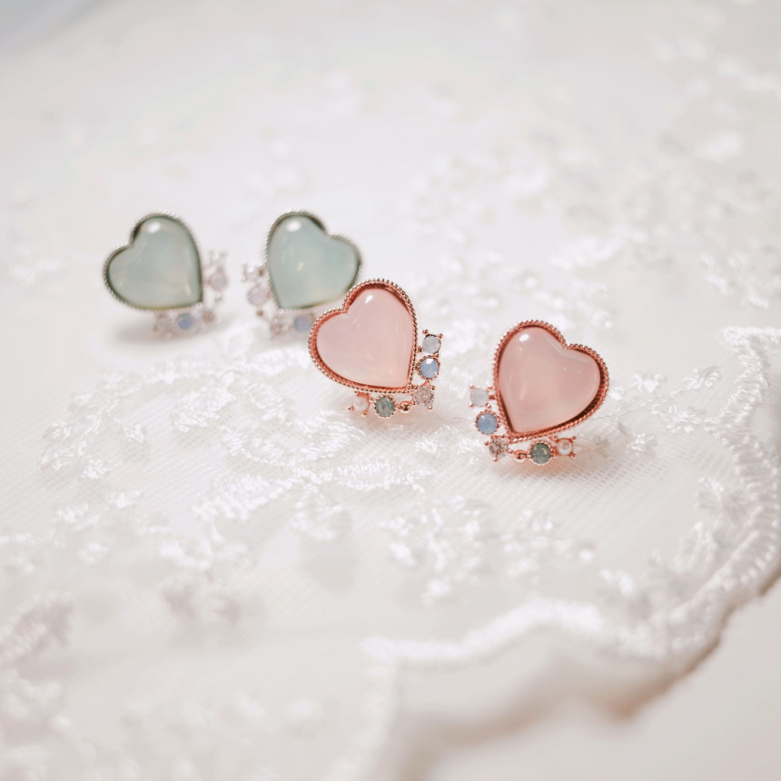 <b><p>Silver fing Moth-Daught Lo heart jewelry</p></b><b><p>ウンチム 螺鈿 澄ん ハート 宝石 アンティーク ドロップ イヤリング 個人 コレクション</p></b><br /><br /><p align='center'>