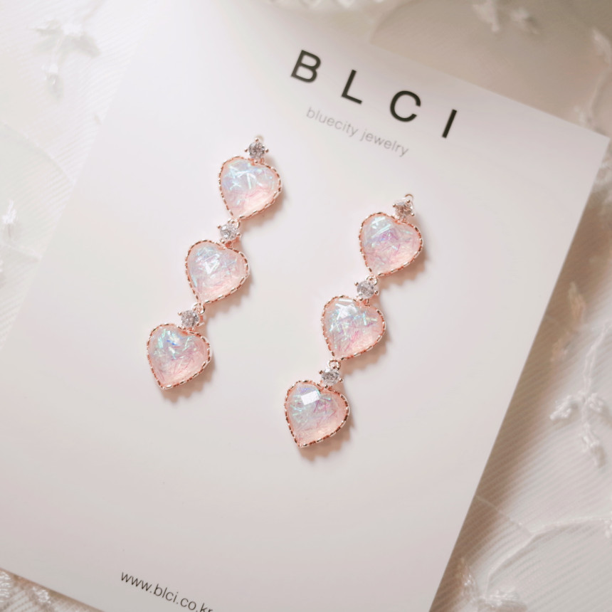 <b><p>Silver fing Moth-Daught Lo heart jewelry</p></b><b><p>ウンチム 螺鈿 澄ん ハート 宝石 アンティーク ドロップ イヤリング 個人 コレクション</p></b><br /><br /><p align='center'>