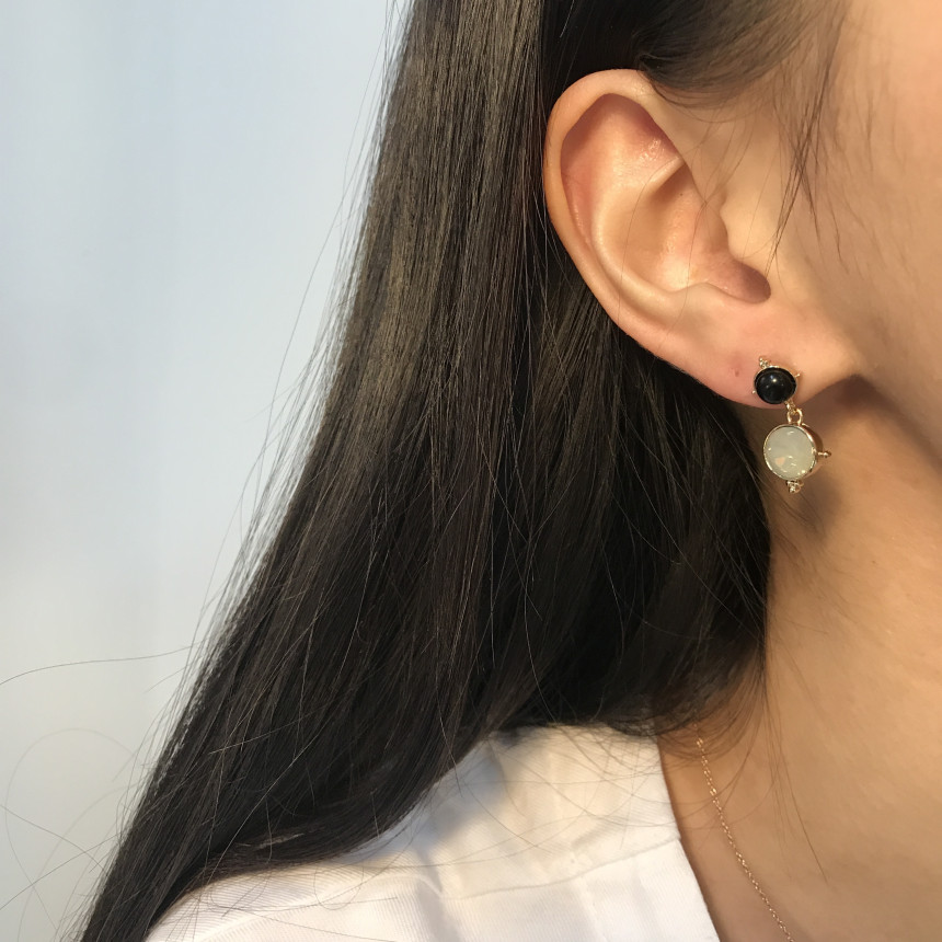 <b><p>Silver fing Moth-Daught Lo heart jewelry</p></b><b><p>ウンチム 螺鈿 澄ん ハート 宝石 アンティーク ドロップ イヤリング 個人 コレクション</p></b><br /><br /><p align='center'>