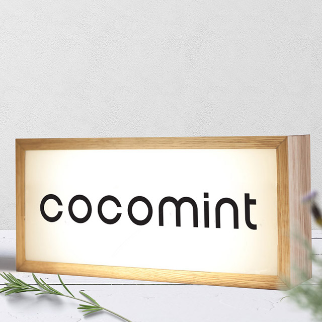 LED간판 나무간판 단면 조명용 coco-001 : 디자인공감
