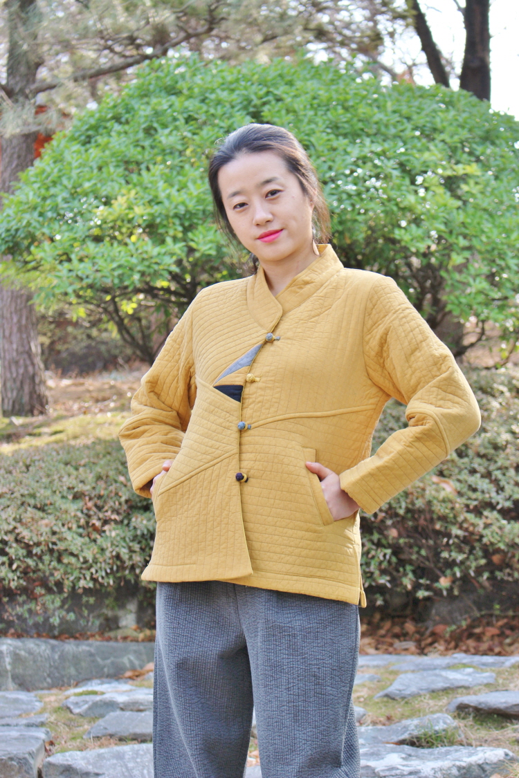 생활한복 여자 곡선삼각조각저고리 : 단미달콤