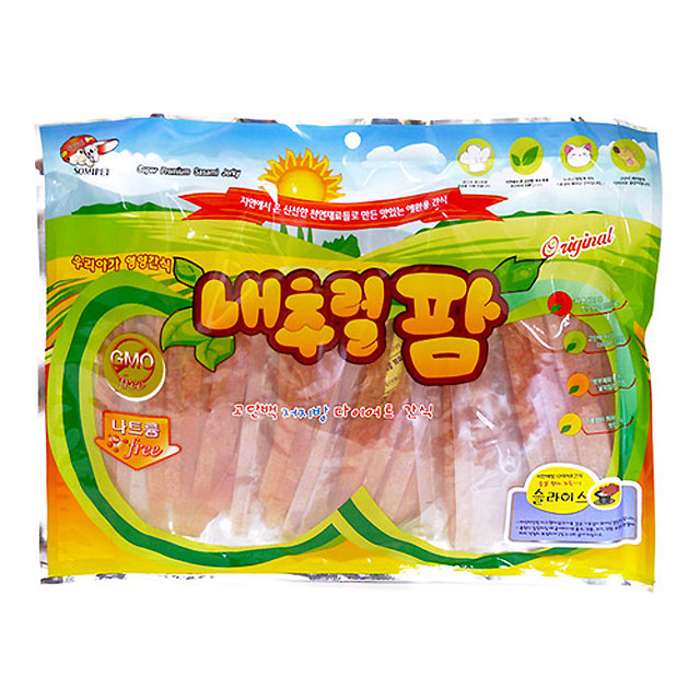 네츄럴팜 치킨슬라이스 520g/강아지간식/강아지사사미/애견간식 : 라임펫