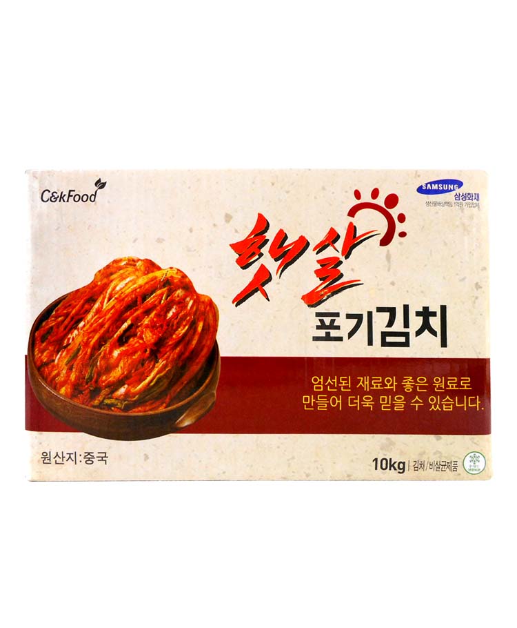 씨엔케이푸드 햇살 포기김치 10kg /중국산포기김치10kg : 푸드베테랑