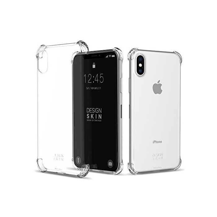 [해외]iPhone X Case (5 8) DesignSkin Corner Shock Absorbing Ultra Slim Light Thin Edge Cushion Bumpe : FINDME - 네이버쇼핑