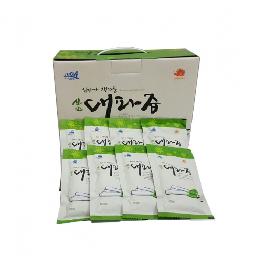 산지배송 임자뜨란 신안 해풍을 맞고 자란 겨울 동파  대파즙 30포 50포 전라남도 해피굿팜 : 해피굿팜