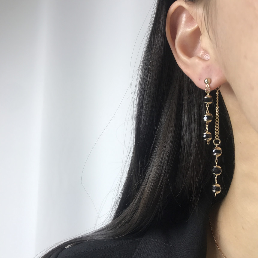 <b><p>natural cryst Modified Dp earring ther-Daughter</p></b><b><p>天然 クリスタル 修正 ドロップ イヤリング 螺鈿 16種 オンバル ツーウェイ</p></b><br /><br /><p align='center'>