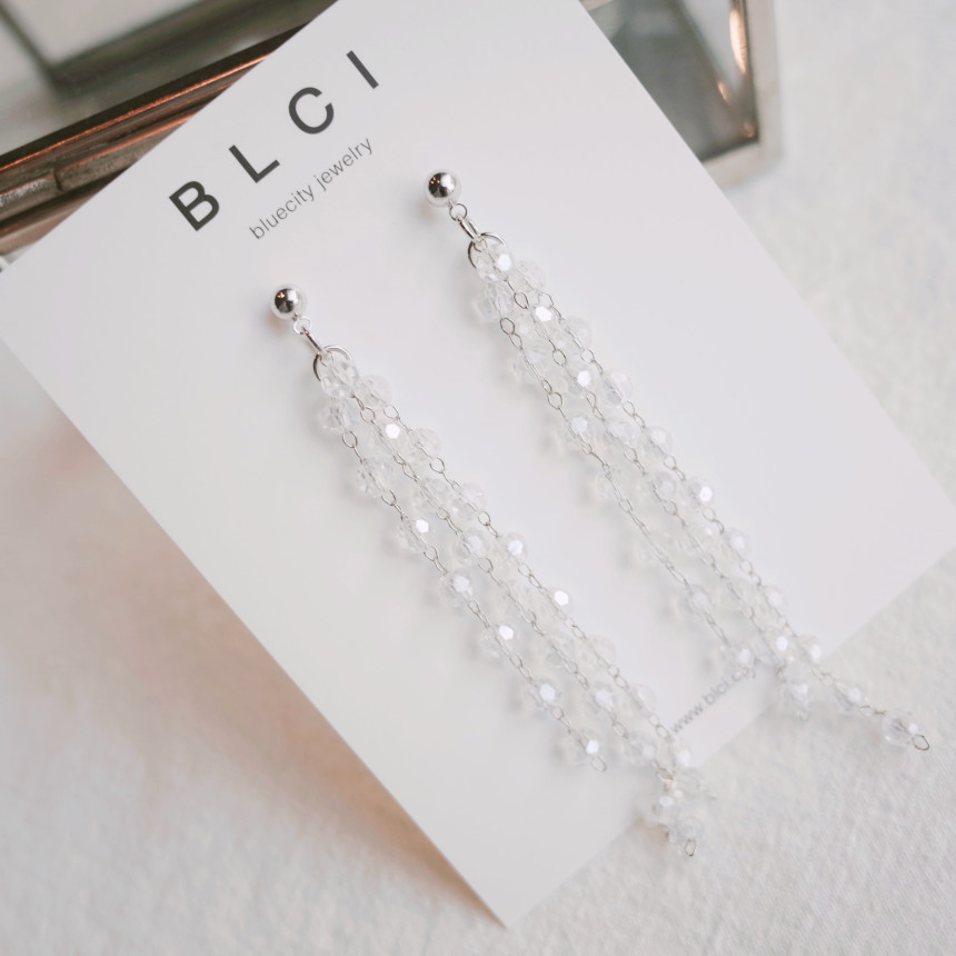 <b><p>natural cryst Modified Dp earring ther-Daughter</p></b><b><p>天然 クリスタル 修正 ドロップ イヤリング 螺鈿 16種 オンバル ツーウェイ</p></b><br /><br /><p align='center'>