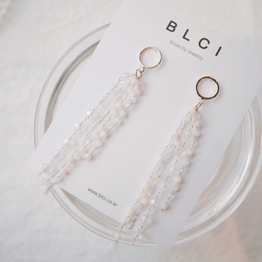 <b><p>natural cryst Modified Dp earring ther-Daughter</p></b><b><p>天然 クリスタル 修正 ドロップ イヤリング 螺鈿 16種 オンバル ツーウェイ</p></b><br /><br /><p align='center'>