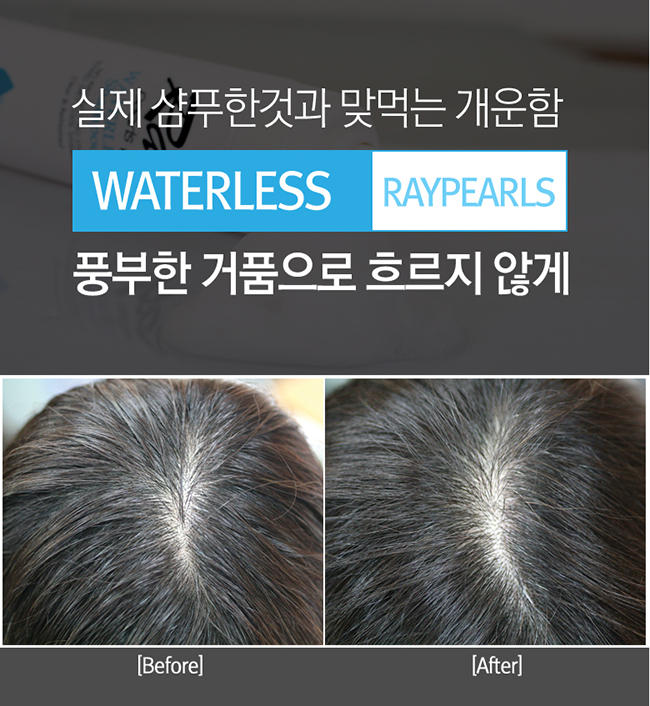 레이펄스 워터리스 샴푸/바디워시 물없이감는샴푸/바디워시/환자/노약자/캠핑/낚시/여행/워터리스/비박용품/병문안선물/헤어/머리카락/드라이... 