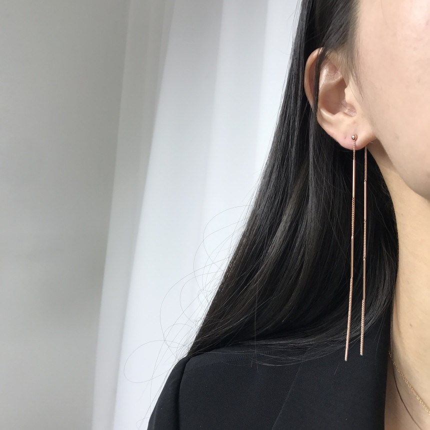 <b><p>silver 925 Sr fing High quality Drop Swavski</p></b><b><p>シルバー 925 ウンチム 高クオリティ ドロップ スワロフスキー ストーン イヤリング</p></b><br /><br /><p align='center'>