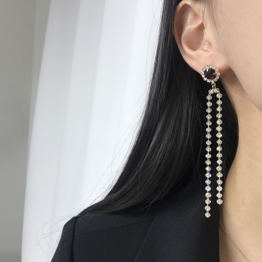 <b><p>natural cryst Modified Dp earring ther-Daughter</p></b><b><p>天然 クリスタル 修正 ドロップ イヤリング 螺鈿 16種 オンバル ツーウェイ</p></b><br /><br /><p align='center'>