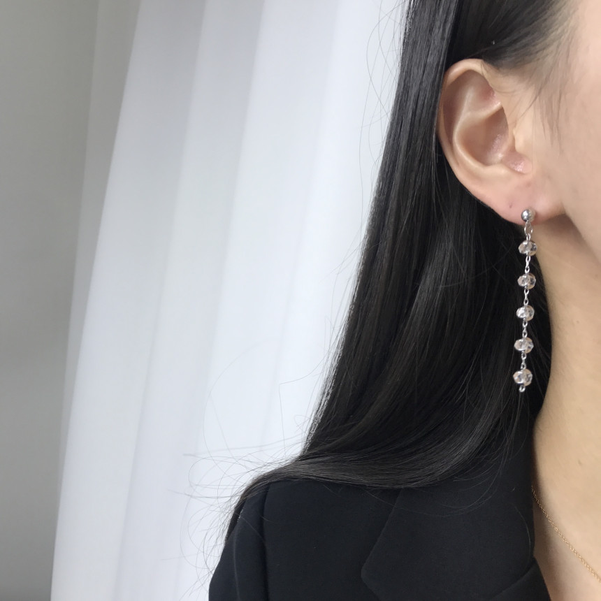 <b><p>natural cryst Modified Dp earring ther-Daughter</p></b><b><p>天然 クリスタル 修正 ドロップ イヤリング 螺鈿 16種 オンバル ツーウェイ</p></b><br /><br /><p align='center'>