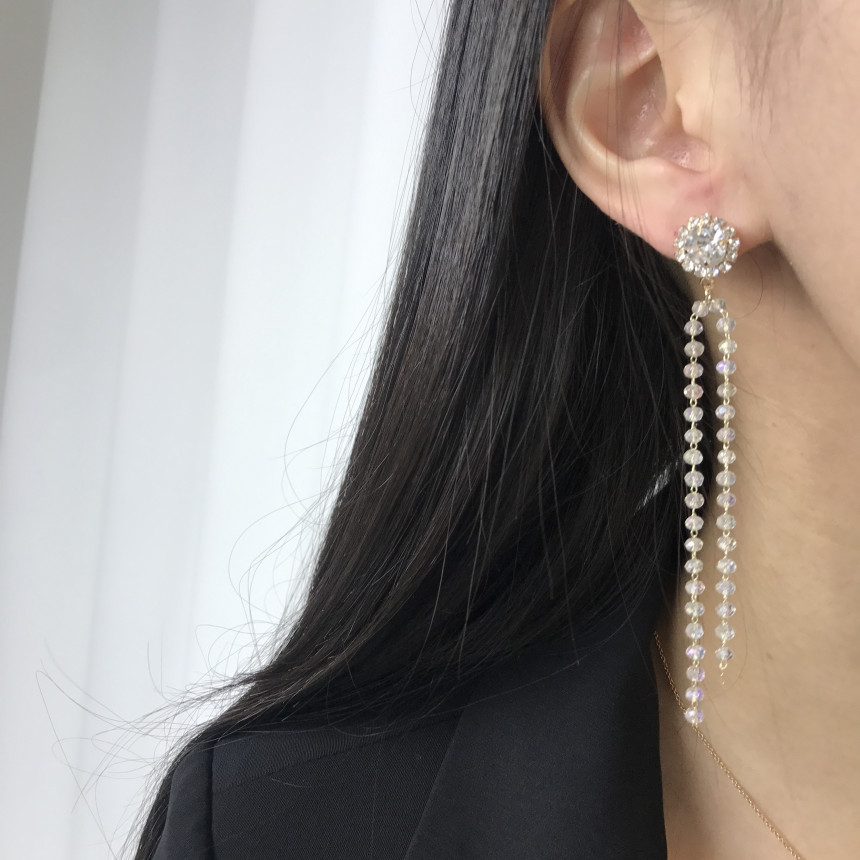 <b><p>natural cryst Modified Dp earring ther-Daughter</p></b><b><p>天然 クリスタル 修正 ドロップ イヤリング 螺鈿 16種 オンバル ツーウェイ</p></b><br /><br /><p align='center'>