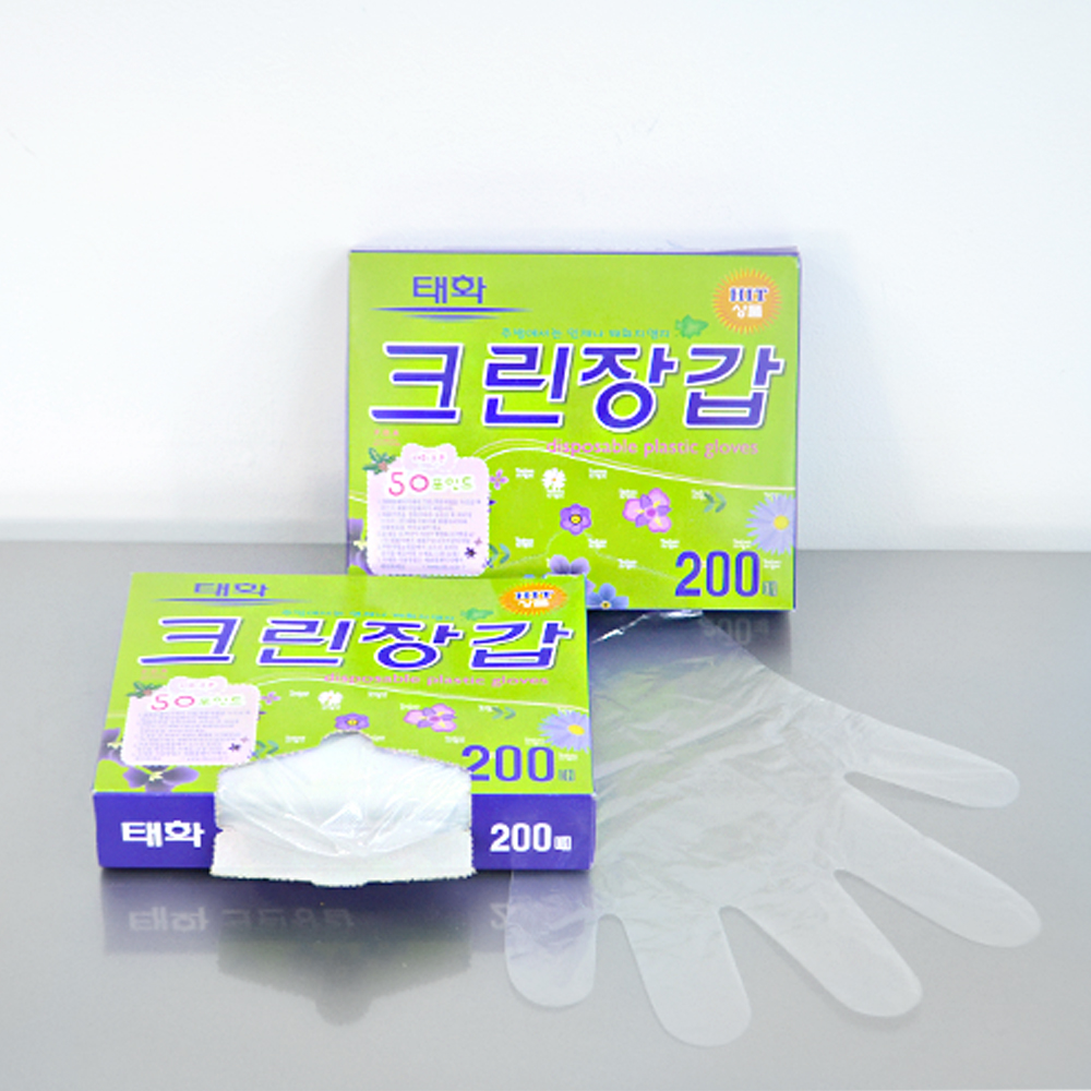 태화크린시리즈/위생장갑/태화크린장갑 200매 : Happymart