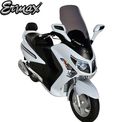 ERMAX 이알맥스 SYM GTS EVO 보이저 125/300 (09이후 쌍눈 라이트 신형)전용 롱스크린 윈드스크린 : 모토디자인