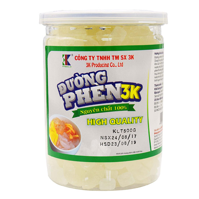 베트남 3K 락슈가 500g 등펜 얼음 설탕 캔디 과일청 비당 빙탕 : 아시아마트스토어