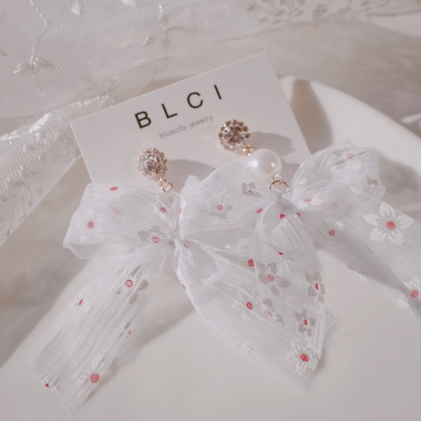 <b><p>Advanced ra earring Chiffon Dp flower sp</p></b><b><p>高級 レース イヤリング シフォン ドロップ フラワー 春 リボン 26種 おすすめ</p></b><br /><br /><p align='center'>