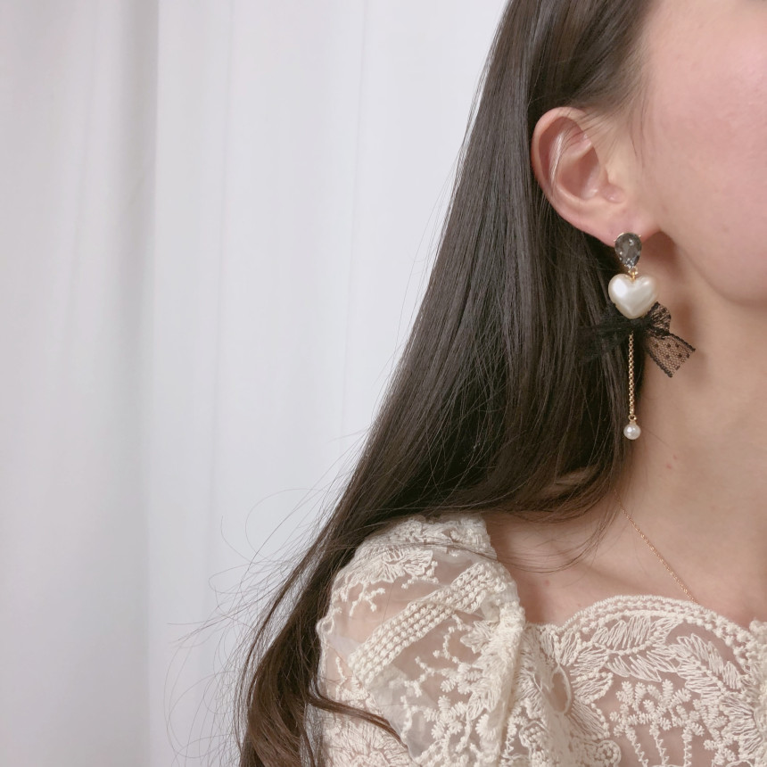 <b><p>Advanced ra earring Chiffon Dp flower sp</p></b><b><p>高級 レース イヤリング シフォン ドロップ フラワー 春 リボン 26種 おすすめ</p></b><br /><br /><p align='center'>