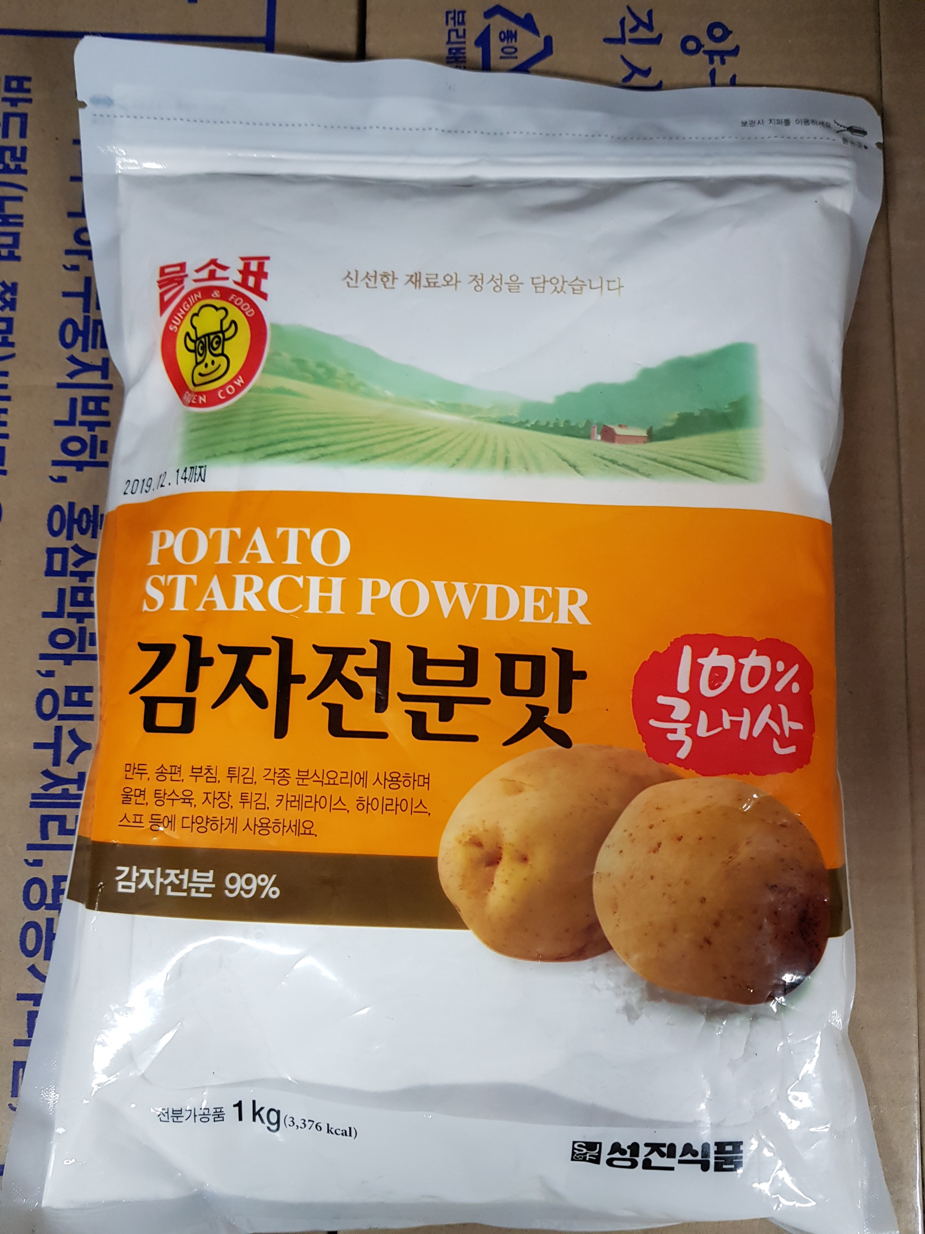 물소표 성진 감자전분 1kg 국내산 99% 감자전분맛 : daily 델리푸드