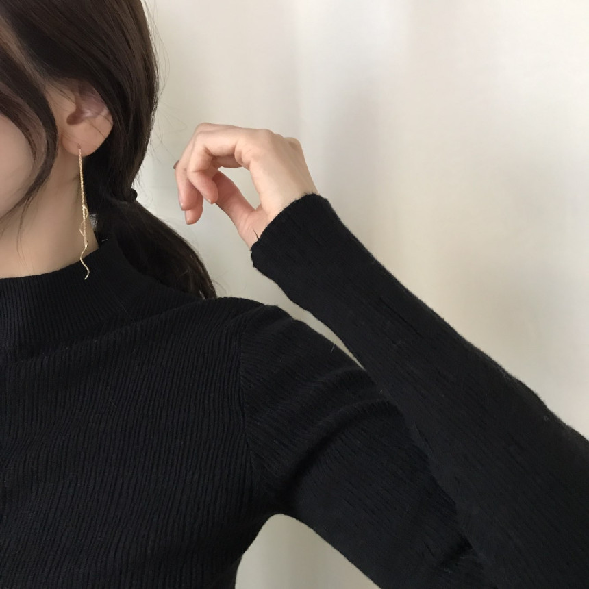 <b><p>Vander wave Mon Lg Drop Earrings Chic Feme</p></b><b><p>ベンダー ウェーブ モダン ロング ドロップイヤリ シック フェミニンな感性ムード</p></b><br /><br /><p align='center'>