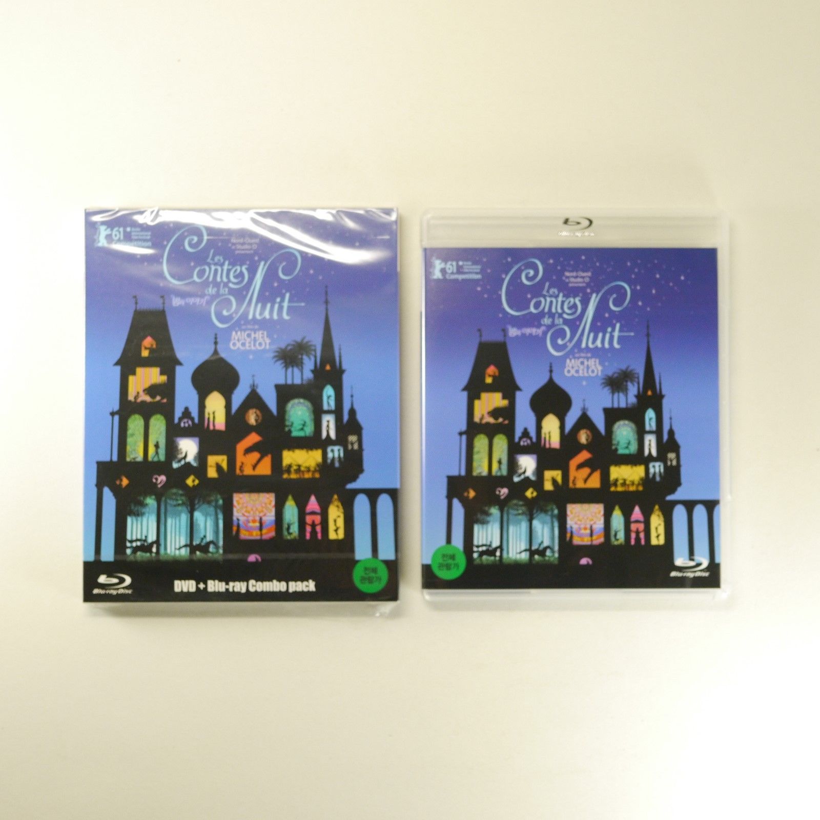 [Blu-ray] 밤의 이야기(Les Contes De La Nuit) 콤보팩 블루레이 [아웃케이스, 킵케이스, BD+DVD, 2디스크] 중고품 : 기쁨팜