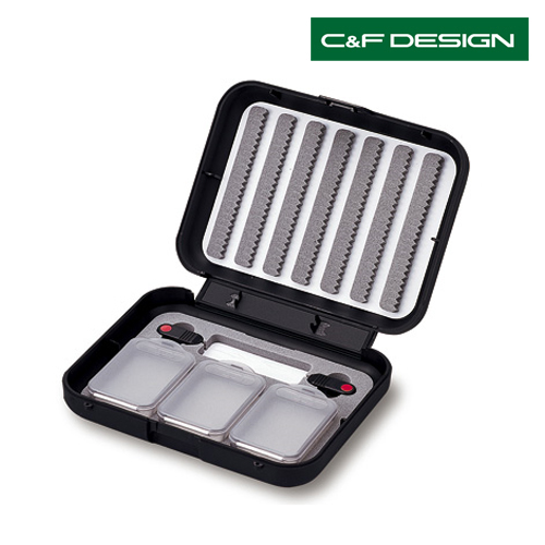[C&F] CF-203 S-size MSF with Ultra Midge Threaders F.C. 씨엔에프 훅박스 : SFIM FISHING