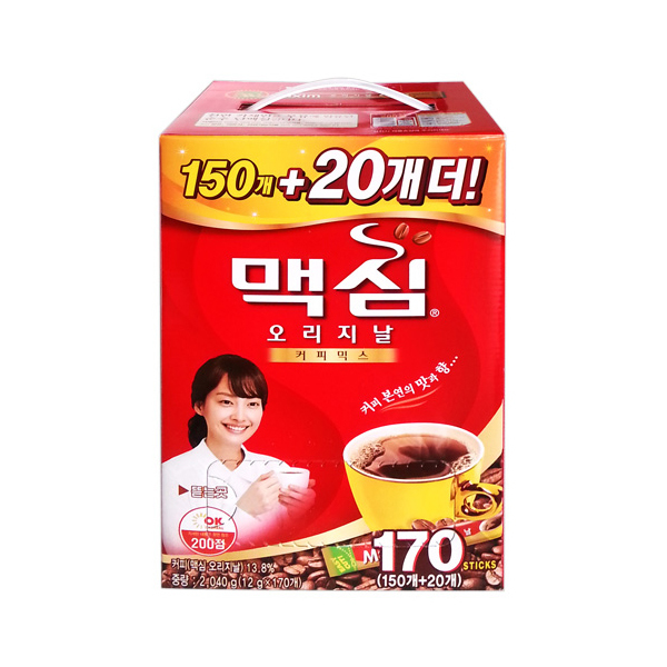 맥심스틱 오리지날 150T+20T 기획 : 가나다유통