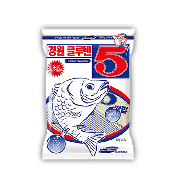 경원산업 글루텐5 민물떡밥 200g : 주식회사 제일레져