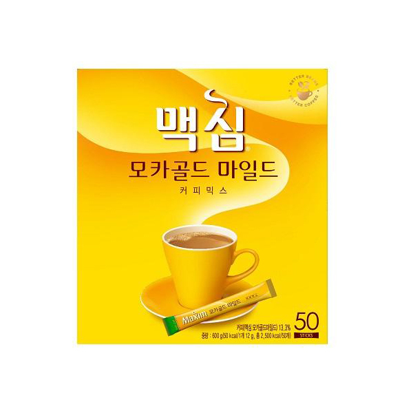 맥심 모카골드 마일드 커피믹스 50T : 가나다유통