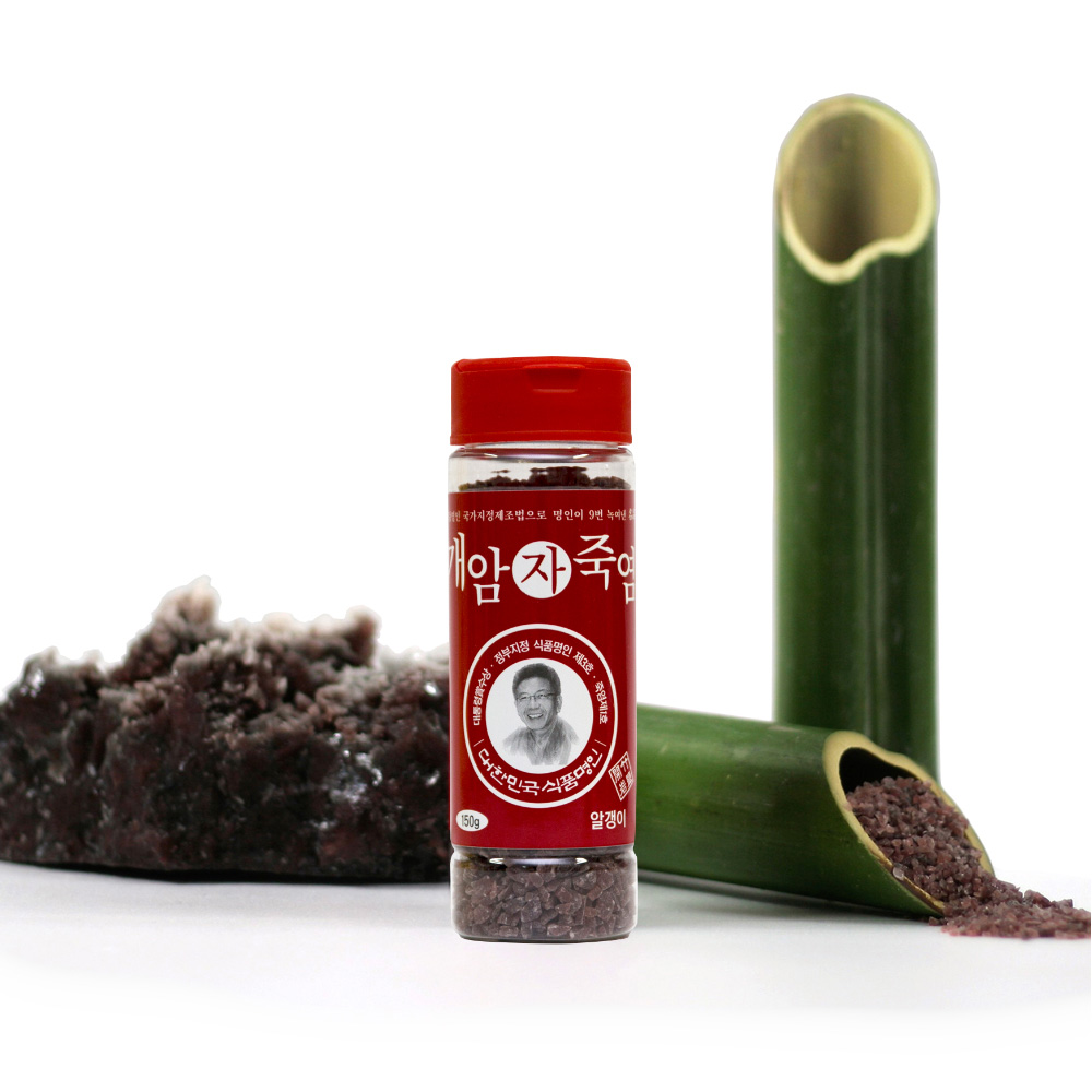 개암죽염 자죽염 알갱이 150g : 개암죽염식품