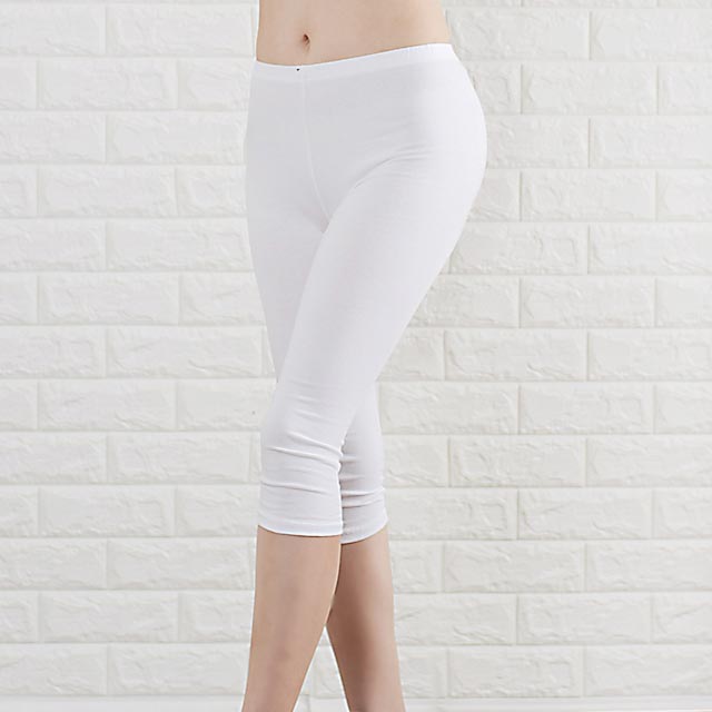 면 속바지 미니 학생 교복 치마 쫄바지 면레깅스 : 네오핑크