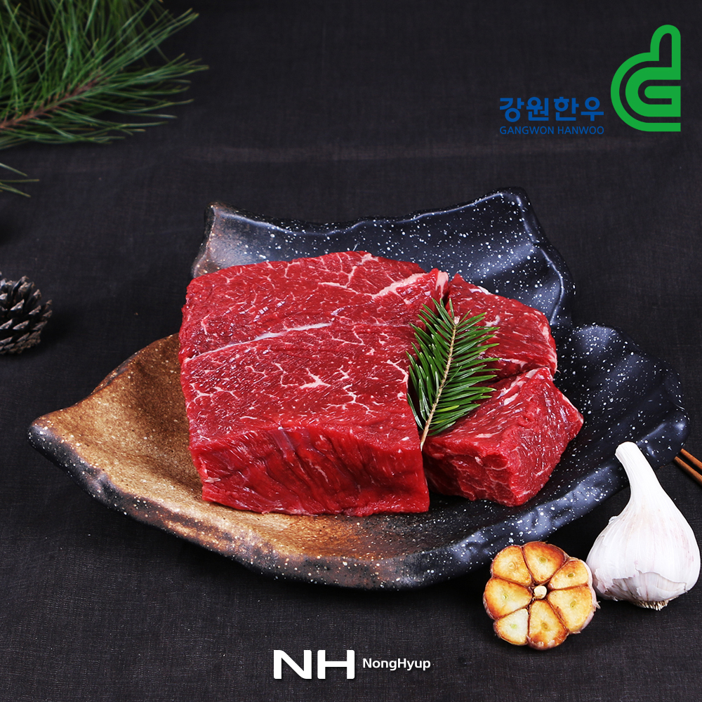 [냉장]춘천철원축협 한우 국거리500g : 자 연 닮