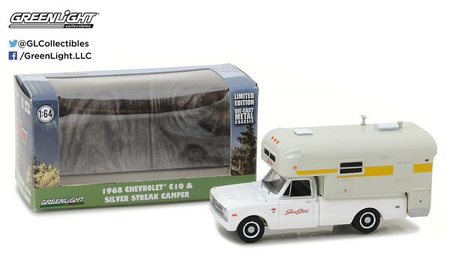 미국 그린라이트 64스케일 캠핑카 쉐보레 C10 Cheyenne HOBBY EXCLUSIVE 1968 C10 1967 닷지 D100 박스케이스버전 : 미니카샵