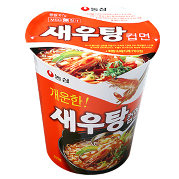 농심 새우탕 소컵 1박스 (30EA) : 가나다유통