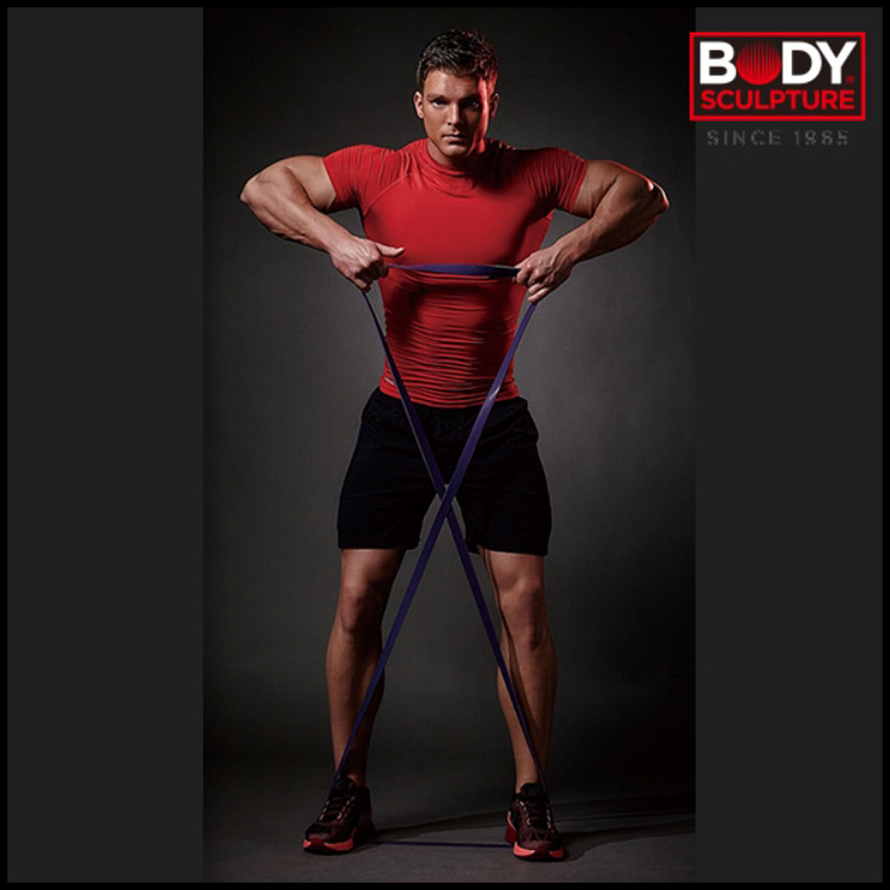 BODY SCULPTURE 바디스컬쳐 루프밴드 저항밴드 2.9W 퍼플 상급용 : 디와이스포츠