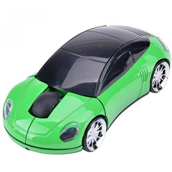 [해외] 2.4GHz Computer 광학 무선 Mouse, Sport 3D Car Shape 1000DPI High Tracking Speed 3 Buttons Car 마우스 W : 글로벌BagulBaul - 네이버쇼핑