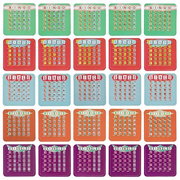 EZ 클리어 7 Shutter Bingo Cards by Royal Bingo Supplies (50) : 쇼킹딜 - 네이버쇼핑