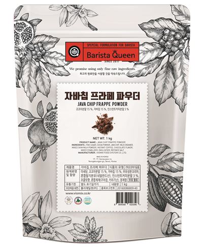 바리스타퀸 자바칩 프라페 파우더 1kg (5개) : 바리스타퀸