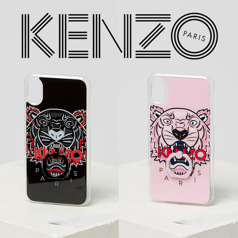 겐조 :: 정품 100% 타이거 아이폰 케이스 키링 블랙 핑크 KENZO 3D Tiger iPhone X Case : OUAP - 네이버쇼핑