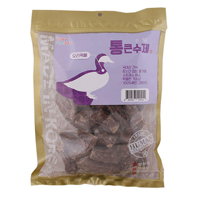 네추럴EX 통큰수제 강아지 수제간식 오리목뼈, 440g, 1개 : 라임펫