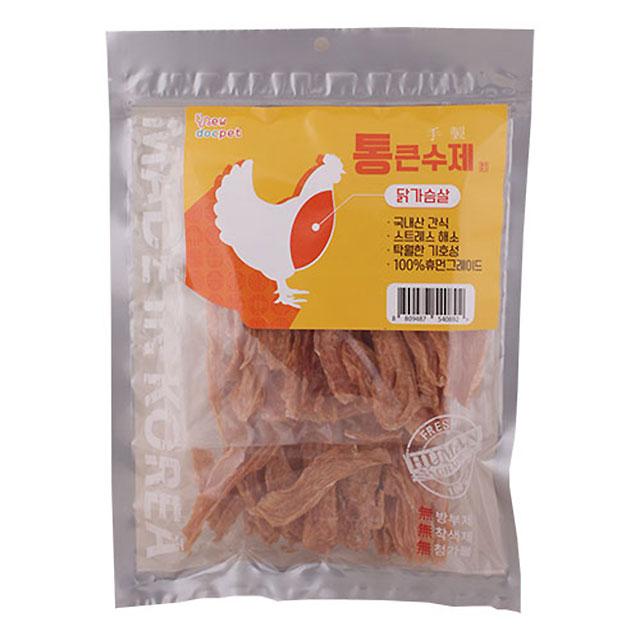 네추럴EX 통큰수제 강아지 수제간식 닭가슴살, 240g, 1개 : 라임펫