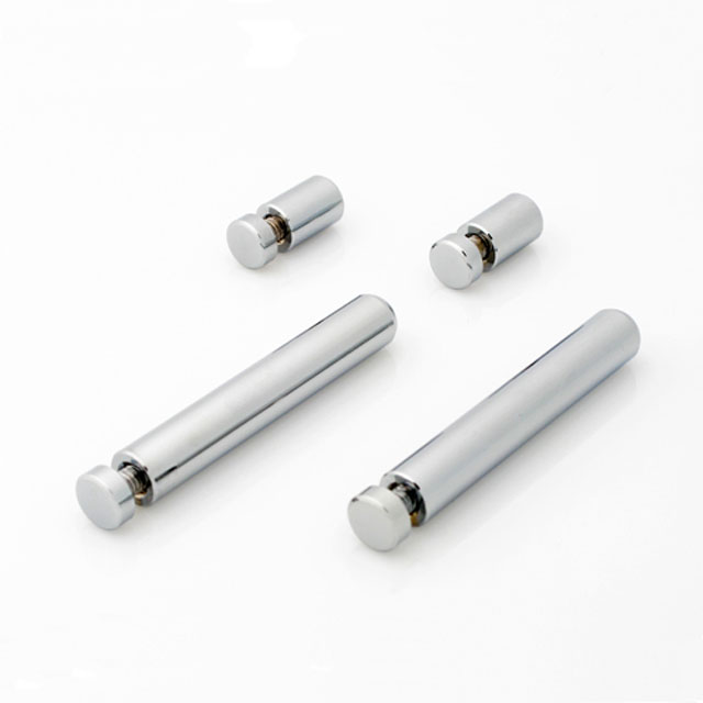 탁상다보 황동8ø (크롬) 8øx3x50mm(A) 탁상액자 포토프레임 POP꽂이 장식볼트 : 다보몰