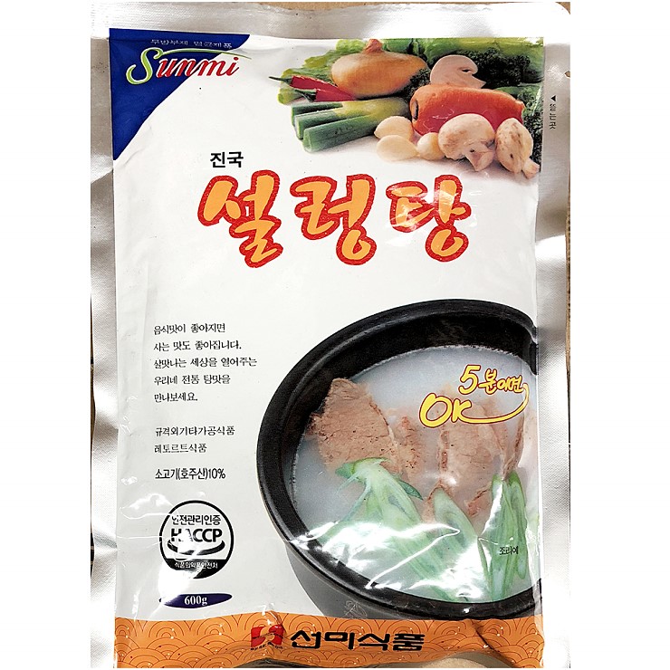 진국 설렁탕 선미식품 600g X 25개 / 레토르트식품 : 청신호